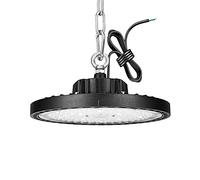 UFO Lámpara Alta Bahía, Campana Led Industrial 150W 15000LM Lámpara LED Iluminación Comercial, 6500K Luces para Fábrica, Lámpara Industrial Focos Led de Techo para Fábricas Almacén Aeropuerto Garaje