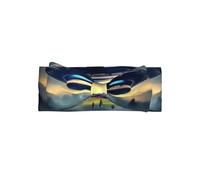 UFO Landing - Diadema con lazo para bebé para niñas, diadema de poliéster suave y elástica, perfecta para recién nacidos, 0-6 meses, regalo para bebé, accesorio para fotos