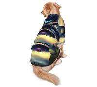 UFO Landing XL - Sudadera con capucha para perro, cálida y ligera, adecuada para que las mascotas lo usen en otoño e invierno