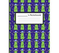 UFO Notebook College Ruled: Quirky Alien Spaceship Pattern | Fun Sci-Fi Outer Space Aesthetic Journal for Kids, Teens, School, Office, or Writing | 8.5” x 11” | 100 Pages