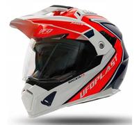 UFO PLAST Casco Aries Rojo/Azul M