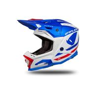 UFO PLAST Casco Echus Azul/Blanco/Rojo XS