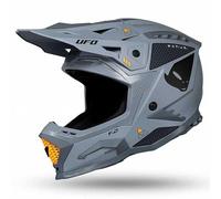 UFO PLAST Casco Echus Gris/Naranja, Talla L