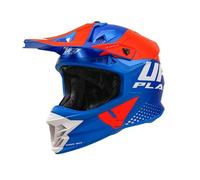 UFO PLAST Casco Intrepid Azul/Naranja S