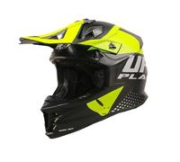 UFO PLAST Casco Intrepid Negro/Amarillo L