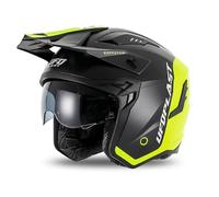 UFO PLAST Casco Sharatan Jet Amarillo flúor XL