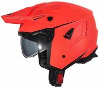UFO PLAST Casco Sharatan Jet Naranja flúor XL