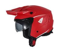 UFO PLAST Casco Sharatan Jet Rojo XL