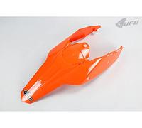 UFO PLAST Guardabarros trasero trasero Fender naranja naranja 127 con laterales y fijaciones con paneles laterales y pins. Compatible con KTM EXC All Models del 2008 al 2011 EXC F All Modells del