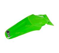 UFO PLAST Guardabarros trasero/trasero Fender verde/verde restyling compatible con Kawasaki KX 65 del 2001 al 2021 KLX 110 del 2001 al 2009