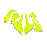 UFO PLAST Kit amarillo flúor Husqvarna FE 350 2017-2019
