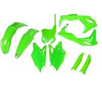 UFO PLAST Kit completo verde flúor Kawasaki KXF 250 2017-2017