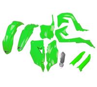 UFO PLAST Kit completo verde flúor Kawasaki KXF 450 2019-2023