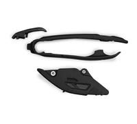 UFO PLAST Kit cruna Cadena+Banda Horquilla Negro KTM EXC-F 450 2024-2024
