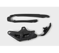 UFO PLAST Kit cruna Cadena+Diadema Horquilla Negra KTM EXC 200 2012-2022