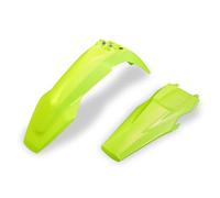 UFO PLAST Kit guardabarros amarillo flúor Husqvarna TC 250 2019-2022
