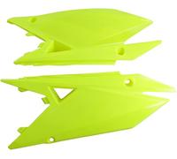 UFO PLAST Laderas laterales amarillo flúor Suzuki RMZ 450 2018-2024