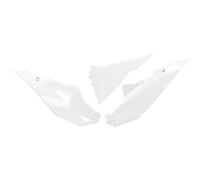 UFO PLAST Laderas laterales blanco Kawasaki KXF 450 2024-2024