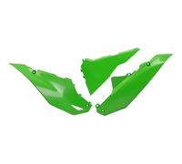 UFO PLAST Laderas laterales verde Kawasaki KXF 450 2024-2024