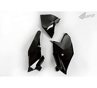 UFO PLAST Laterales laterales negro Ktm SX 85 2018-2024