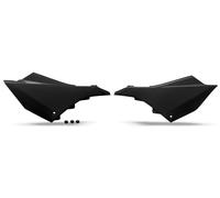 UFO PLAST Laterales laterales negro Yamaha YZ 250 2022-2024