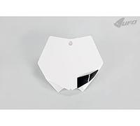 UFO PLAST portanumero Delantero Blanco KTM SX 250 2007-2012
