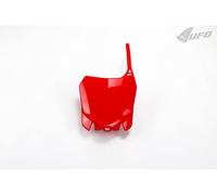 UFO PLAST Portanumero delantero/frontal número plate rojo/rojo 070 compatible con Honda CRF 250R de 2014 a 2017 CRF 450R de 2013 a 2016
