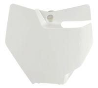 UFO Plast portanúmeros Delantero Blanco 20-24 KTM SX 85 2018-2024