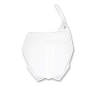 UFO Plast portanúmeros Delantero Blanco Yamaha YZF 450 2010-2017