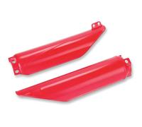 UFO PLAST - Protección de vástago rojo Honda CR 250 1991-2007