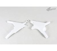 UFO PLAST Protector de bastidor/marco Guard blanco/blanco 041 compatible con Honda CR 125 de 1995 a 1997 CR 250 de 1992 a 1996