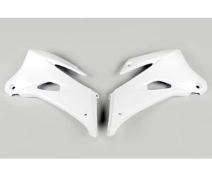 UFO PLAST - Refrigerador para Yamaha WRF 250 (2007-2014), Color Blanco