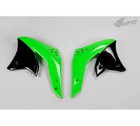 UFO PLAST transportadores de radiador Verde Kawasaki KXF 250 2006-2008