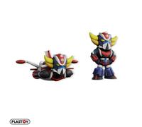 Ufo Robot Grendizer Goldrake Goldorak De Pie Y Spazer Set Defo Plastoy