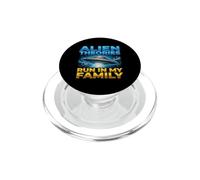 UFO UAP Alien Theory Run In My Family Truth Conspiracy Hechos PopSockets PopGrip para MagSafe