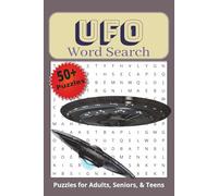 UFO Word Search Book: Easy-To-Read, Themed Word find Book | 6x9 inches, 110 Pages