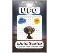 UFO Word Search Puzzle Book: Word Searches with Easy to Read Print about UFO, Aliens, Space and More | 6x9 inches, 110 pages | 50+ Puzzles ... Gift ... (Quizz Chrizz Hobby Word Search Collection)
