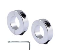 UFURMATE Kit de fijación de abrazadera de cilindro de silla de oficina, 2 soportes de bloqueo de altura de aleación de aluminio para cilindro de gas fallido, ajusta la altura de la silla y deja de