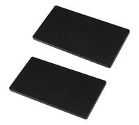 UFURMATE Placa de pared en blanco, 2 unidades, placa de pared en blanco sin tornillos, de plástico, 1 gang, cubierta de toma de dispositivo en blanco, cubiertas eléctricas para tomas o interruptores