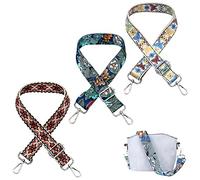 UGBO Bandolera para bolso de mano de mujer, bandolera, 80 cm-140 cm, bolso de hombro ajustable, 3 unidades, correa, bandolera, ancho, asa de bolsa, accesorios para bolso, correas de repuesto DIY