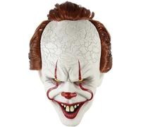 UGDOUS Payaso luminoso de Halloween inspirado en It de Stephen King. Payaso de terror de Halloween.(With light)