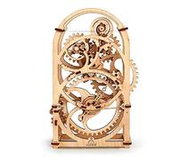 UGEARS- Temporizador mecánico Reloj 3D Madera Kit sin Pegamento, Multicolor (FBA_70004)