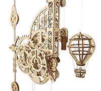 UGEARS Péndulo Reloj de Pared Aero Modelismo 3D Madera Puzzle Construcción 70154