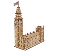 UGEARS Big Ben 3D Puzzles para Adultos - Kits de construcción de Modelos - Pasatiempos de Rompecabezas de Madera para Hombres - Rompecabezas 3D para Adultos - Kit de Modelo de Madera para Construir