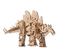 UGEARS Estegosaurio Modelismo Dinosaurio Madera para Construir Adultos - Puzzle 3D Madera Dinosaurios - Maqueta Mecánica con Movimiento Realista Aficionados de Maquetas y Puzzles 3D