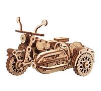Ugears Hagrid's Flying Motorbike™ - Maqueta mecánica de Moto voladora en Relieve, de Madera, Kit para Montar, colección Harry Potter™