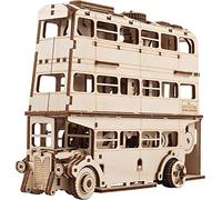 UGEARS Harry Potter Autobús Noctambulo Puzzle 3D Maquetas para Construir Adultos Modelo Mecánico de Madera Bus Rompecabezas Adultos Madera Maquetas para Montar - con Motor de Resorte