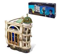 UGEARS Harry Potter Banco Mágico Gringotts Puzzle 3D de Madera - Maquetas para Construir Adultos, Regalo Cumpleaños Hombre, Rompecabezas Madera Adultos, Maquetas para Montar, DIT Kit, Construcciones