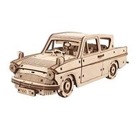 UGEARS Harry Potter Ford Anglia Volador Maquetas para Construir Adultos - Puzzle 3D Madera Modelo Mecánico - Juguetes Madera Maquetas para Montar - con Motor de Resorte y Asientos Eyectable