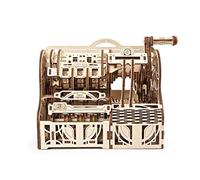 UGEARS maquetas para Construir para Adultos- Caja registradora Puzzle 3D - Modelo mecánico uniqo - Kit para Adultos y Adolescentes - Rompecabezas Madera 3D para Construir - Kits de construcción 3D